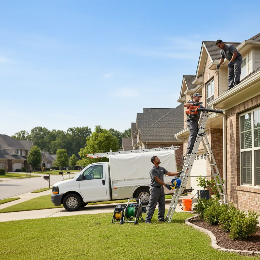 Home Gutter Service in Downsville, LA near me